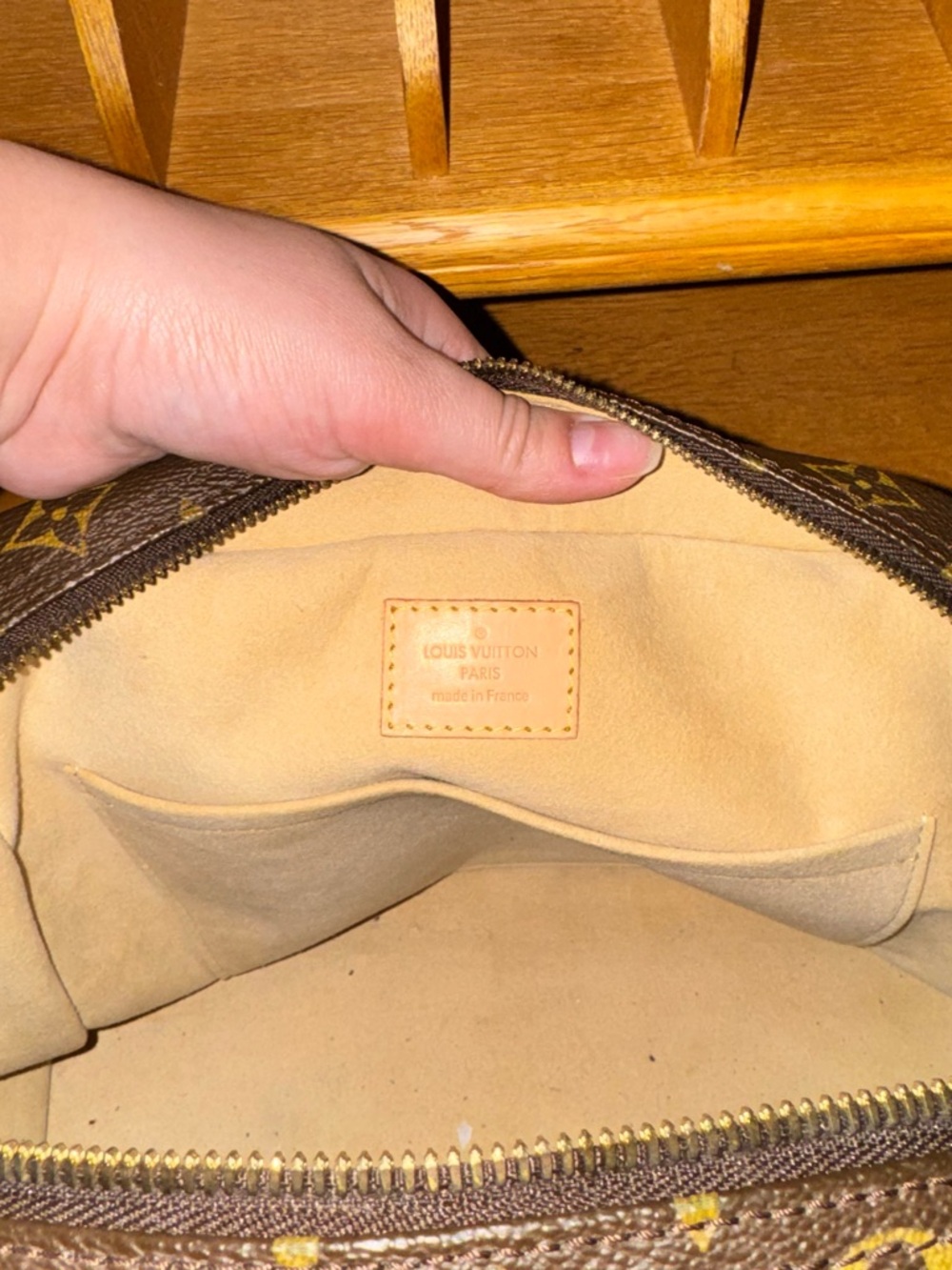 Louis Vuitton Monogram Canvas Bowling Bag - Brown & Tan - Picture 11 of 12